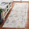 Safavieh Ebony EBN110 Grey / Ivory Area Rug Room Scene Feature