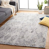 Safavieh Ebony EBN110 Grey / Ivory Area Rug