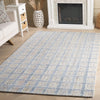 Safavieh Ebony EBN119A Blue / Ivory Area Rug Room Scene Feature