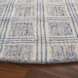 Safavieh Ebony EBN119A Blue / Ivory Area Rug Detail