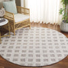 Safavieh Ebony EBN119F Grey / Ivory Area Rug Room Scene Feature