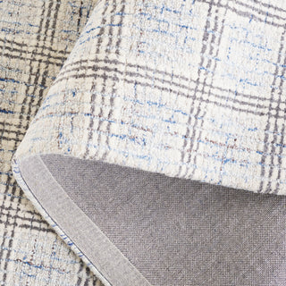 Safavieh Ebony EBN119M Blue / Grey Area Rug Fold