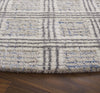 Safavieh Ebony EBN119M Blue / Grey Area Rug Detail
