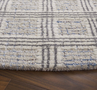 Safavieh Ebony EBN119M Blue / Grey Area Rug Detail