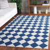 Safavieh Ebony EBN120N Navy / Ivory Area Rug Room Scene Feature