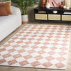 Safavieh Ebony EBN120P Rust / Ivory Area Rug Room Scene Feature