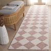 Safavieh Ebony EBN120U Blush Pink / Ivory Area Rug Room Scene Feature