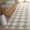 Safavieh Ebony EBN120W Sage / Ivory Area Rug Room Scene Feature