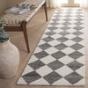 Safavieh Ebony EBN120Z Black / Ivory Area Rug Room Scene Feature