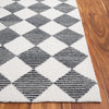 Safavieh Ebony EBN120Z Black / Ivory Area Rug Detail