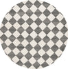 Safavieh Ebony EBN120Z Black / Ivory Area Rug Round