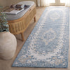 Safavieh Ebony EBN121L Dark Blue / Ivory Area Rug Room Scene Feature
