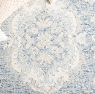 Safavieh Ebony EBN121L Dark Blue / Ivory Area Rug Detail