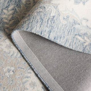 Safavieh Ebony EBN121L Dark Blue / Ivory Area Rug Fold