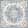 Safavieh Ebony EBN121L Dark Blue / Ivory Area Rug Square
