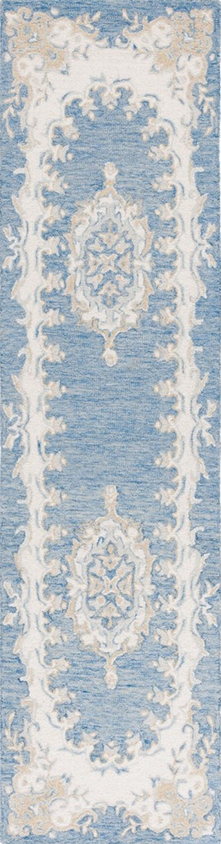 Safavieh Ebony EBN121M Blue / Ivory Area Rug Runner