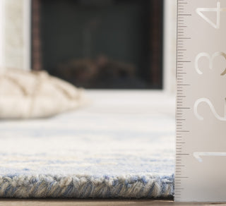 Safavieh Ebony EBN121M Blue / Ivory Area Rug Detail