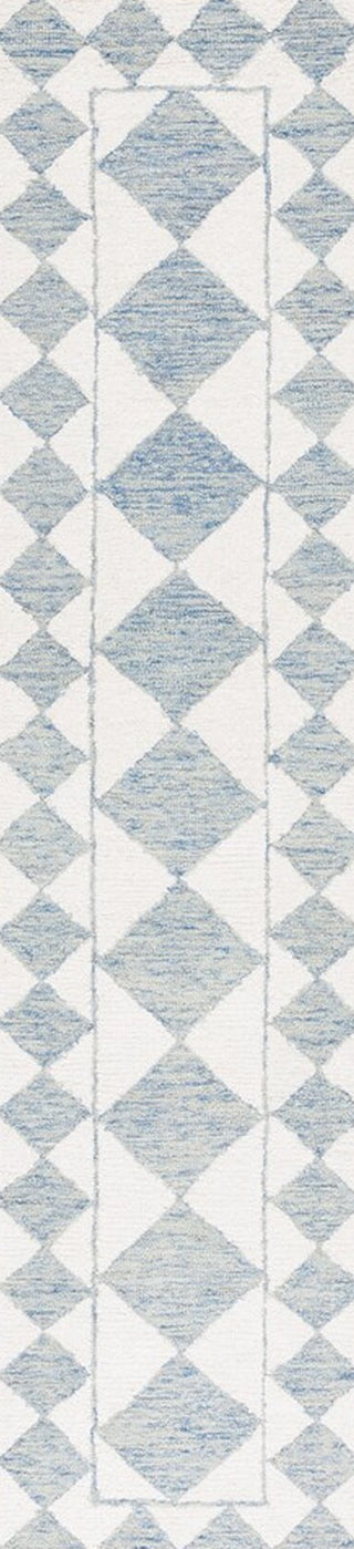 Safavieh Ebony EBN122M Blue / Ivory Area Rug Runner