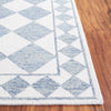 Safavieh Ebony EBN122M Blue / Ivory Area Rug Detail
