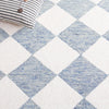 Safavieh Ebony EBN122M Blue / Ivory Area Rug Detail