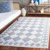 Safavieh Ebony EBN122M Blue / Ivory Area Rug Room Scene