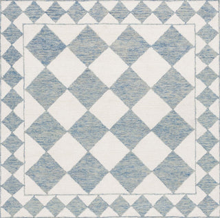 Safavieh Ebony EBN122M Blue / Ivory Area Rug Square