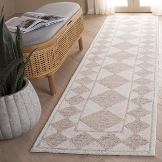 Safavieh Ebony EBN122T Light Brown / Ivory Area Rug Room Scene