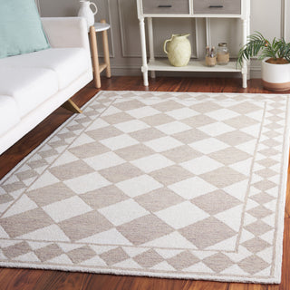 Safavieh Ebony EBN122T Light Brown / Ivory Area Rug Room Scene