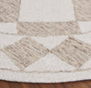 Safavieh Ebony EBN122T Light Brown / Ivory Area Rug Detail