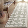 Safavieh Ebony EBN122W Sage / Ivory Area Rug Room Scene