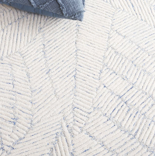 Safavieh Ebony EBN123M Blue / Ivory Area Rug Detail