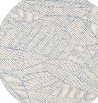 Safavieh Ebony EBN123M Blue / Ivory Area Rug Round