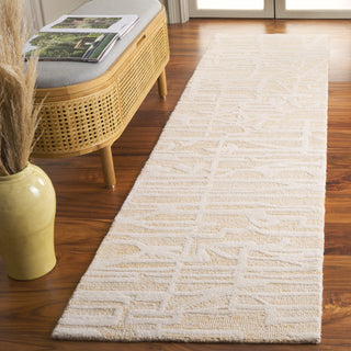 Safavieh Ebony EBN124D Gold / Ivory Area Rug Room Scene