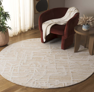 Safavieh Ebony EBN124D Gold / Ivory Area Rug Room Scene