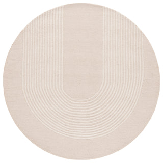 Safavieh Ebony EBN125B Beige / Ivory Area Rug Round
