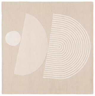 Safavieh Ebony EBN126A Beige / Ivory Area Rug Square