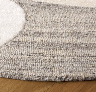 Safavieh Ebony EBN126F Grey / Ivory Area Rug Detail