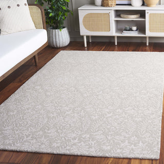 Safavieh Ebony EBN127G Light Grey / Ivory Area Rug Room Scene