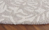 Safavieh Ebony EBN127G Light Grey / Ivory Area Rug Detail