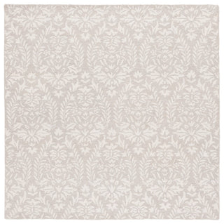 Safavieh Ebony EBN127G Light Grey / Ivory Area Rug Square