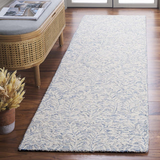 Safavieh Ebony EBN127M Blue / Ivory Area Rug Room Scene Feature