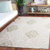 Safavieh Ebony EBN128B Beige / Ivory Area Rug Room Scene