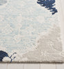Safavieh Ebony EBN128M Blue / Ivory Area Rug Detail