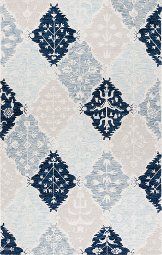 Safavieh Ebony EBN128M Blue / Ivory Area Rug Main