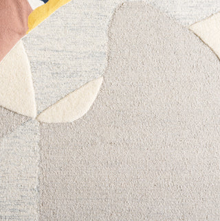 Safavieh Ebony EBN129G Light Grey / Ivory Area Rug Detail