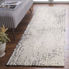 Safavieh Ebony EBN130G Silver / Ivory Area Rug Room Scene Feature