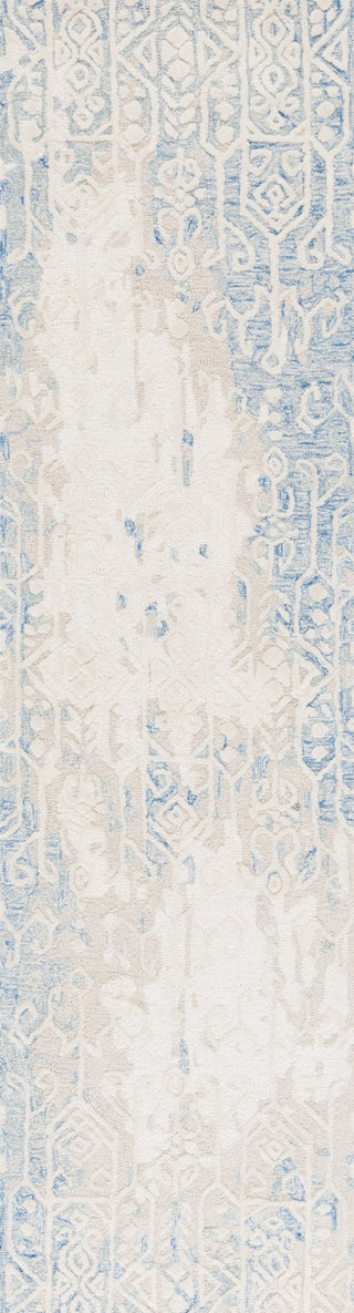 Safavieh Ebony EBN130M Blue / Ivory Area Rug Runner