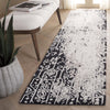 Safavieh Ebony EBN130Z Black / Ivory Area Rug Room Scene Feature