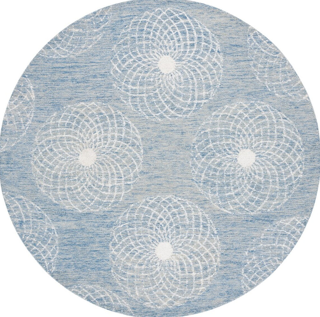 Safavieh Ebony EBN133M Blue / Ivory Area Rug main image