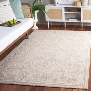 Safavieh Ebony EBN134A Ivory / Beige Area Rug Room Scene